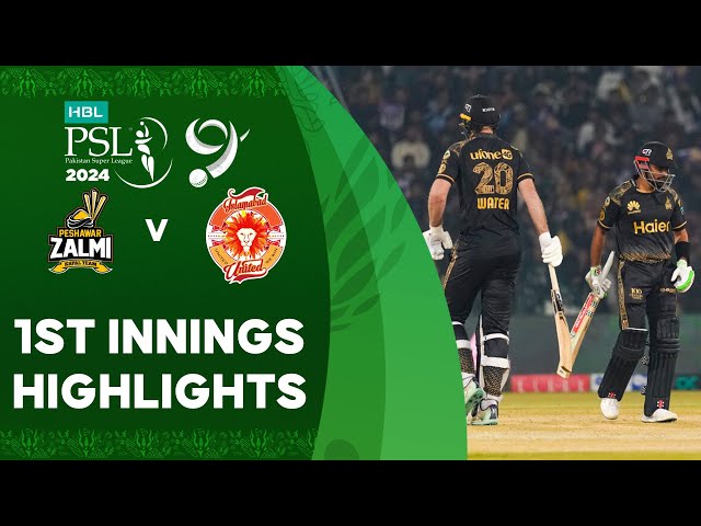 1st Innings Highlights | Peshawar Zalmi vs Islamabad United | Match 13 | HBL PSL 9 | M1Z2U