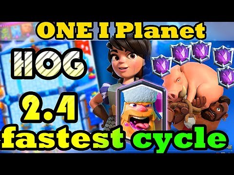Super Hog Cycle 2.4 You have never seen | Planet 7200+  gameplays - Clash Royale