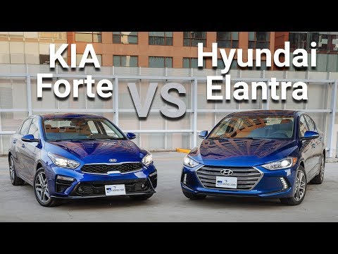 KIA Forte VS Hyundai Elantra - Comparativa | Autocosmos