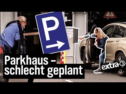 Realer Irrsinn: Das knifflige Parkhaus in Worms | extra 3 | NDR