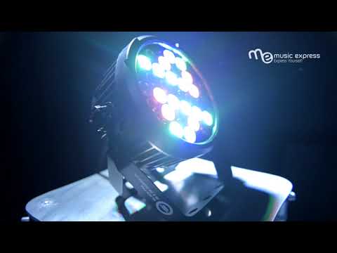 Light4me Black Par RGBA UV LED