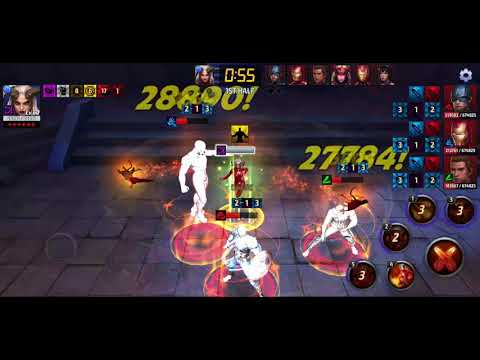 T2 Satana (Legacy Uniform) Shadowland Floor 15 Entry Mode Solo - Marvel Future Fight