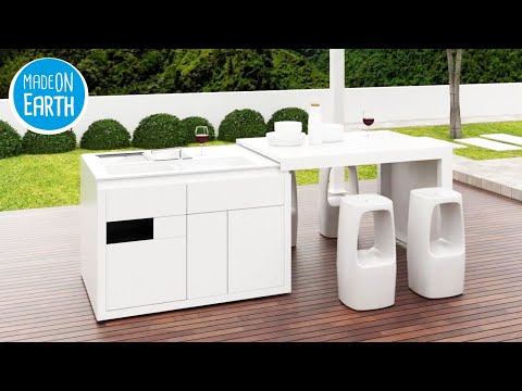 Transformierbare und platzsparende Möbel ▶4