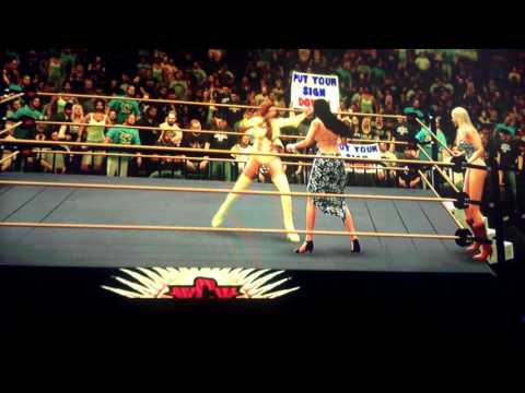 WCW Wrestlemania 24 2017:Janice & Monika Hall Vs Emilla & Marcella (Tag Team) April 2th 2017