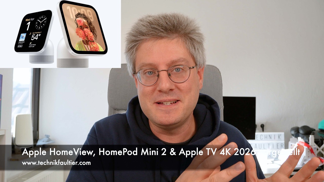 Apple HomeView, HomePod Mini 2 & Apple TV 4K 2026 vorgestellt