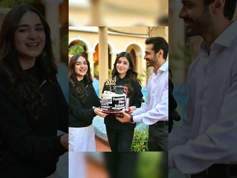 Tere Bin Drama BTS 😍 Murtasim and Meerab 🔥 Wahaj Ali and Yumna Zaidi behind the scene#shorts