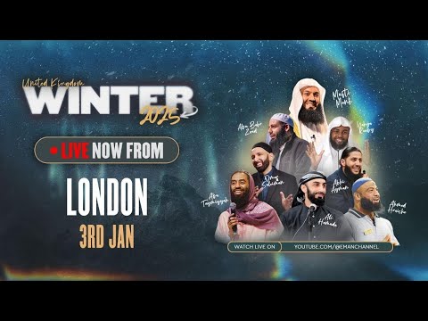 LIVE | Light Upon Light - Feat. Mufti Menk & Sh. Omer Suleiman - Winter Tour 2025 | London