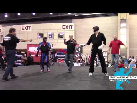 Willie Hicks vs Daniel Schulte - Men's Sparring - Amerikick Internationals 2015
