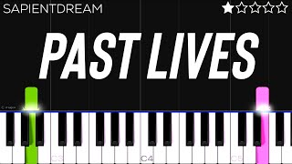 Download lagu sapientdream - past lives | EASY Piano Tutorial mp3