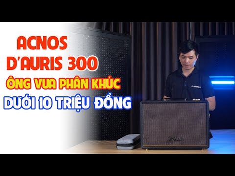 Acnos D'auris 300 ông vua karaoke phân khúc 10 triệu đồng