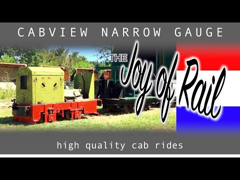 Smalspoor Katwijk Leiden CABVIEW HOLLAND [NARROW GAUGE] Stoomtrein Katwijk - Leiden 29jun 2019
