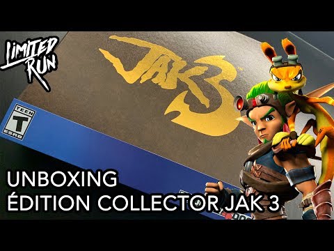 [UNBOXING] JAK 3 – COLLECTOR'S EDITION (PS4)