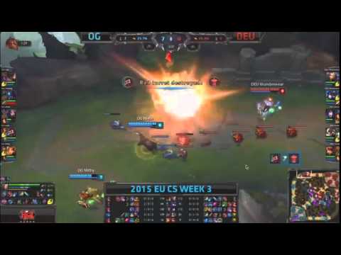 Origen vs Team Dignitas Eu-EU Challengr series 2015- G2-español