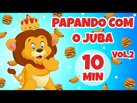 Papando com o Juba Vol.2 - Giramille 10 min | Desenho Animado Musical