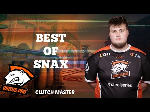 BEST OF Snax CS:GO Clutch king, USP taps