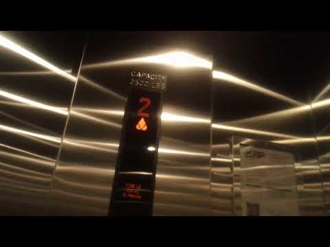 1106. Kone KSS500 Traction Elevator At First National Bank, Raleigh NC