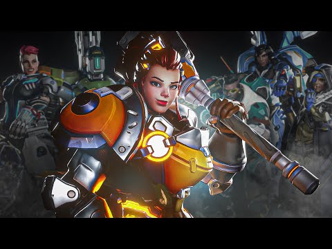 1 BUFFED Top 500 Brigitte VS 5 Bronze Players - Who wins?! (ft. Violet)