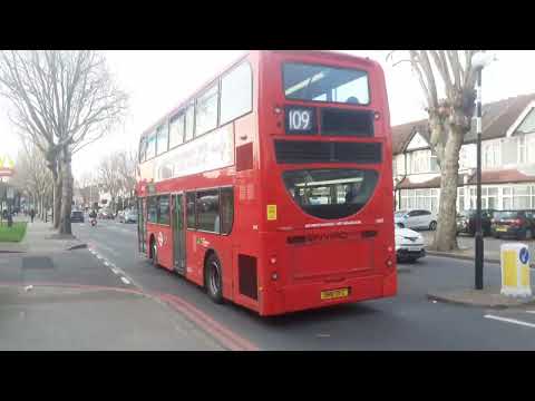 2408, SN61DFZ on the Route 109 in London Road to Brixton Station.