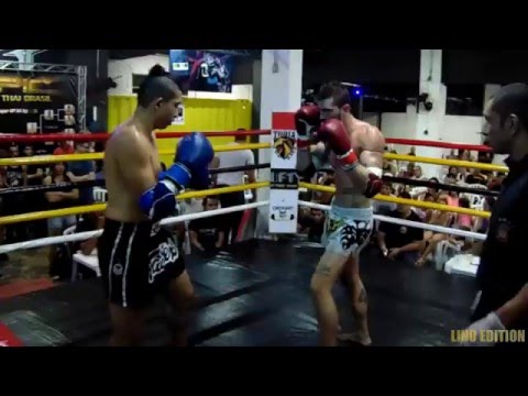 4º Epic Muaythai Brasil - Hedipo (Gracie Butantã) x Nuno Pantarotto (Omnoi Muaythai Gym 2015) 70Kg.