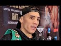 OSCAR VALDEZ SAYS SHAKUR STEVENSON A BEATABLE FIGHTER; DETAILS SPARRING & MINDSET AHEAD OF FIGHT