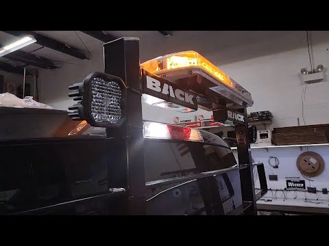 Tech Tip: How To Mount Whelen Mini LED Bar to Back Rack