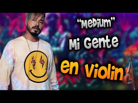 J Balvin, Willy William - Mi Gente en Violín|How to Play,Tutorial,Tab,sheet music,Como Tocar|Manu