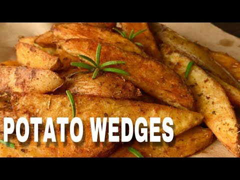 Potato Wedges Recipe | How to Make Baked Potato Wedges