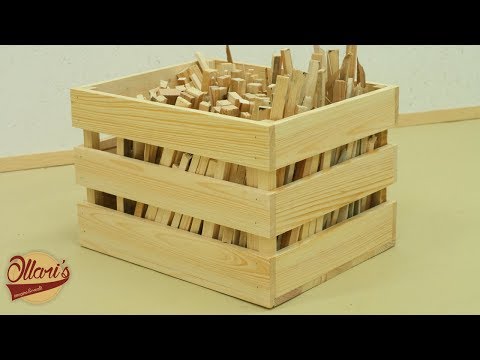 Making a wooden Crate from pallets ( Not Rustic )