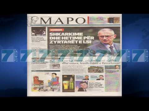 SHTYPI I DITES ME TITUJT E GAZETAVE E MARTE 6 QERSHOR 2017 - News, Lajme - Kanali 7
