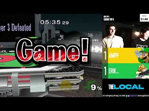 AMPP (Luigi) vs Erik (Fox & Falcon) - The Local 2x06 - Losers Quarters