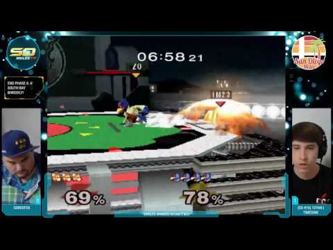 End Phase #6 - SDRedFox vs. 12YAN | timesink - Singles WR2 - SSBM