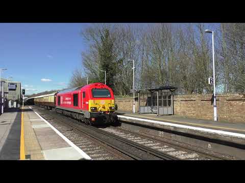 (HD) Kent Rail action - Early April 2018