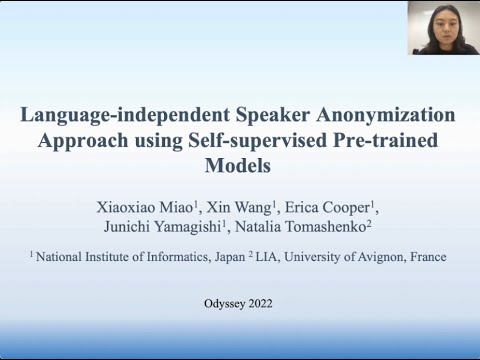 Language-Independent Speaker Anonymization Approach using Self-Supervised Pre-Trained Models