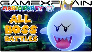 Mario Party 10 - Every Boss Battle Minigame (Gameplay Footage of All 10!) [Wii U]