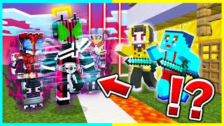 闇墜ち仮面ライダー vs けなそゆけなたろうセキュリティ👿🔥【まいくら / マインクラフト】