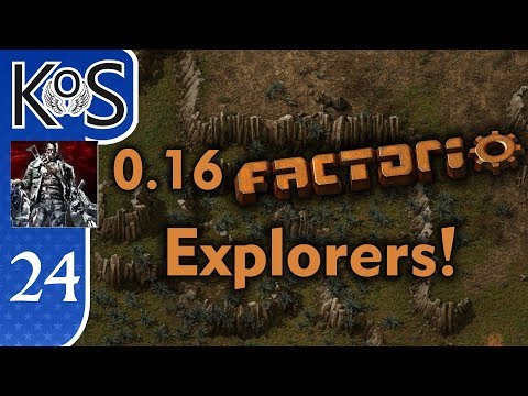 0.16 Factorio Explorers! Ep 24: THE SOLAR ACCUMULATOR PARTY - Coop with Xterminator, MP Gameplay