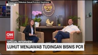 Luhut Pandjaitan : Saya Siap Mundur Kalau Terbukti Terima Uang Bisnis PCR
