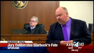 Starbuck murder trial in jury's hands
