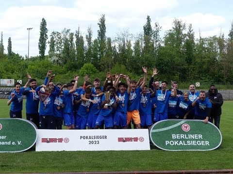Fußball Hertha BSC Berlin - Hertha 03 Zehlendorf Junioren Landespokal Finale 18 Mai 2023