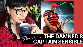 The Damned&#39;s Captain Sensible interview on music, fashion, and politics | Tea with Me
