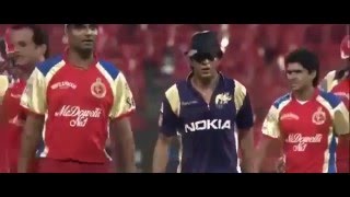 Shahrukh Khan Playing in IPL match  KKR vs RCB