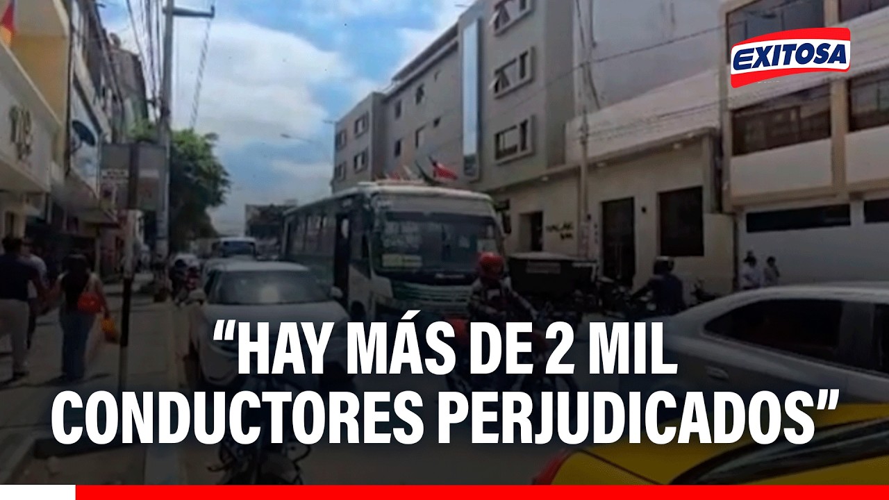 🔴🔵 Ricardo Acuña cuestiona la fiscalización en Piura: “Hay más de 2 mil conductores perjudicados”