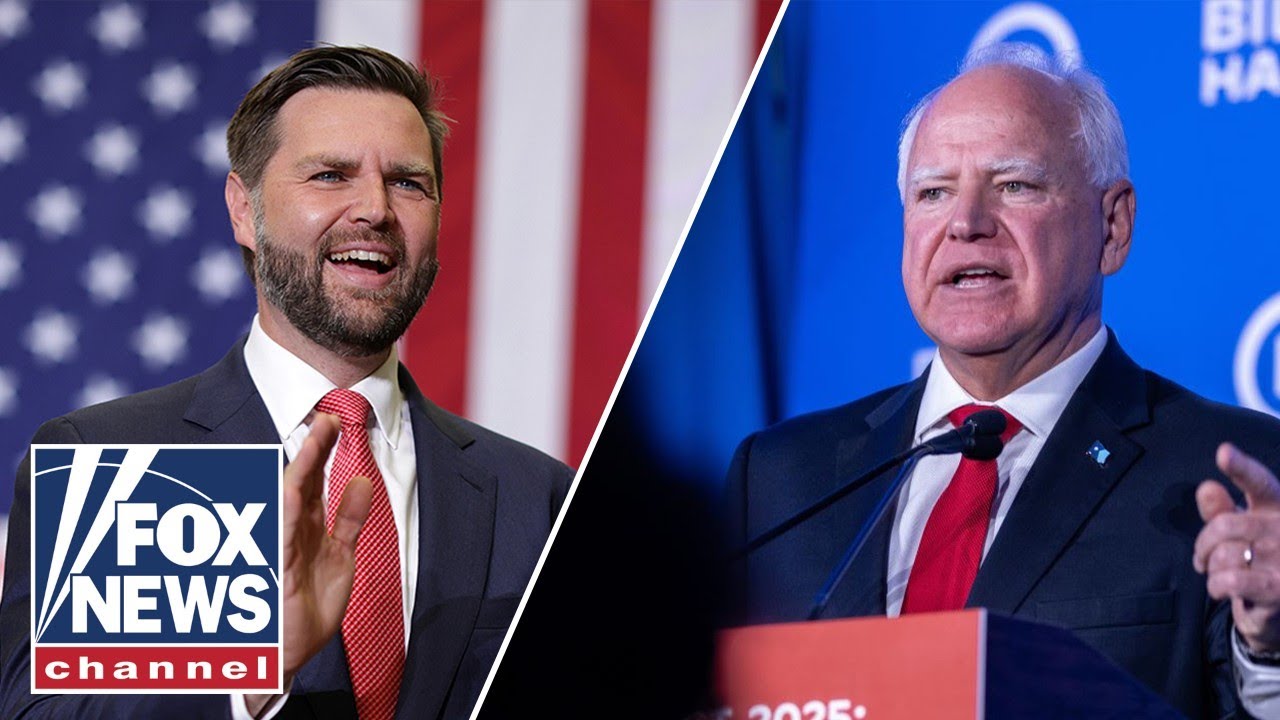LIVE: JD Vance, Tim Walz campaign on day after VP debate