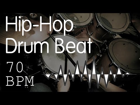 Hip Hop Drum Track 70 Bpm - High Quality