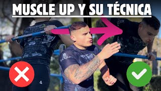 Cómo hacer el MUSCLE UP en CALISTENIA | Axel Dubin