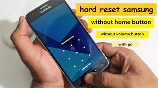 how to factory reset samsung phone without home button