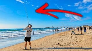 Surf Fishing the Most POPULAR North Carolina Beach - First of THESE in months!