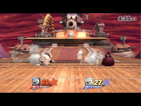 Laf. Sm4sh Bi-Weekly 2 - Scruffy (M. Knight) vs. Rawr (M. Knight)