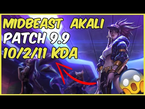 MIDBEAST BEATS COCKY DRAVEN WITH AMAZING AKALI MECHANICS |Mid Patch 9.10 OCE Ranked