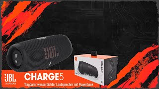 Unboxing JBL Charge 5 Bluetooth Lautsprecher / deutsch / Charge 3 4 5 / Flip / Essential / Test